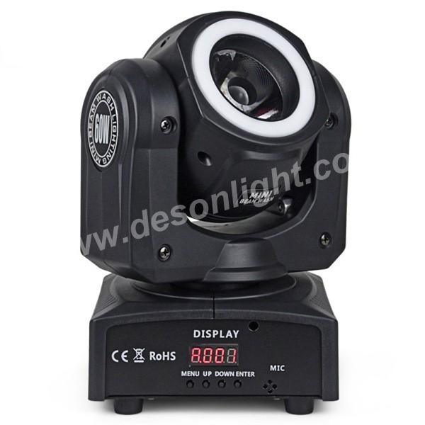 60W RGBW Mini led moving head beam