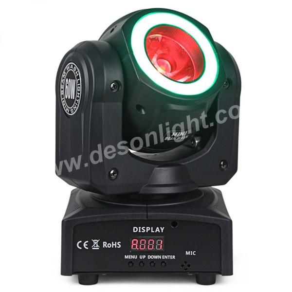 60W RGBW Mini led moving head beam