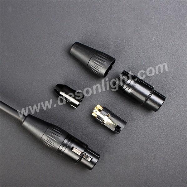 3 Pin DMX Signal Cable For Par Moving Head Lights