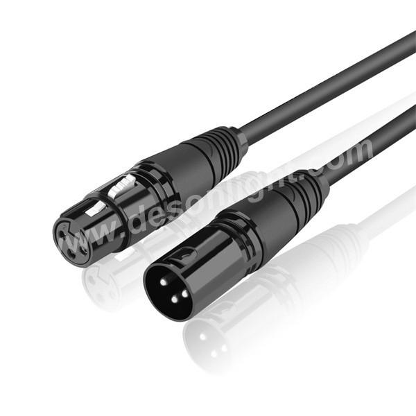 3 Pin DMX Signal Cable For Par Moving Head Lights