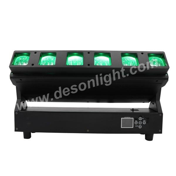 6X40W RGBW 4in1 LED zoom wash pixel beam bar