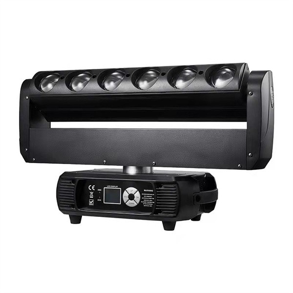 6pcs 40W LED Moving Head Beam Light