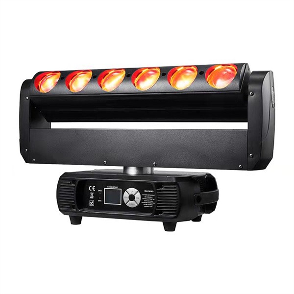 6pcs 40W LED Moving Head Beam Light