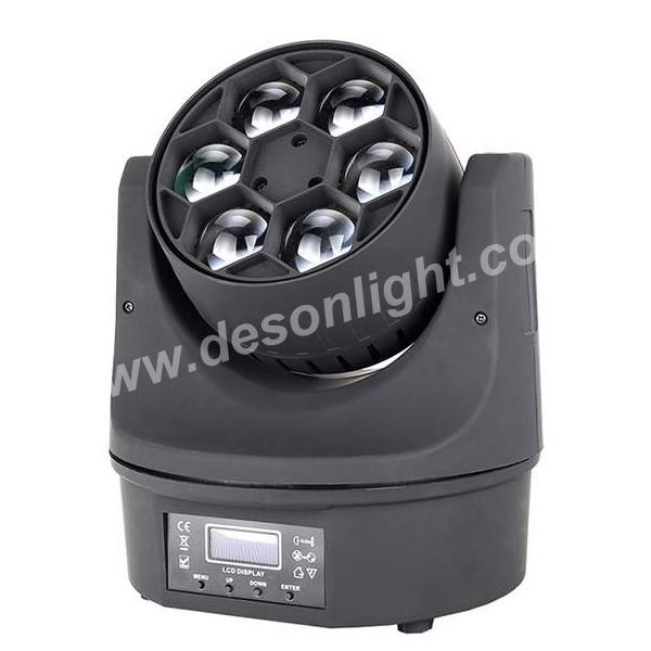 6x4in1 RGBW mini Bee Eye beamlights