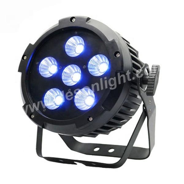 6x30W DMX RGB PRO Slim PAR LED