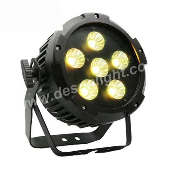 6x30W DMX RGB PRO Slim PAR LED