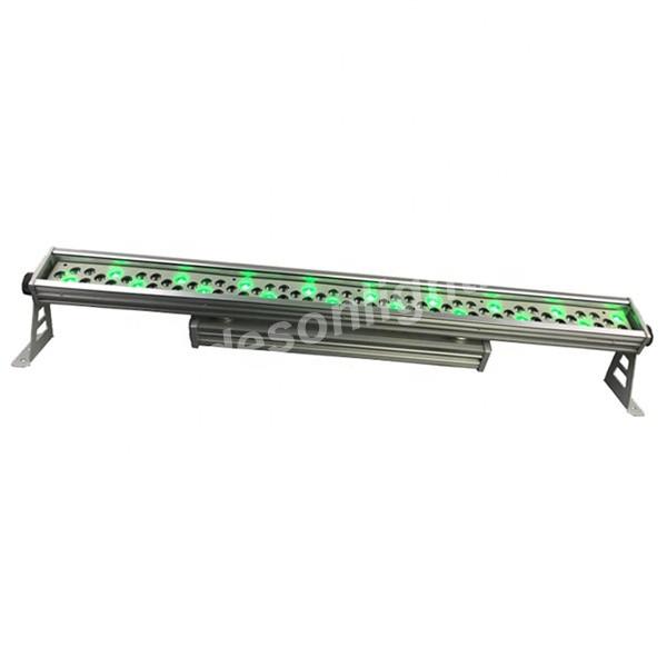 72x3w 4in1 outdoor 2layer led wall washer bar 