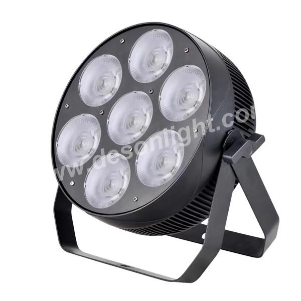 7x30w Quad-flat LED slimline par can