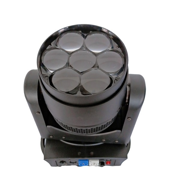 7x40w 4in1 RGBW LED Mini Focus Dye Moving Head