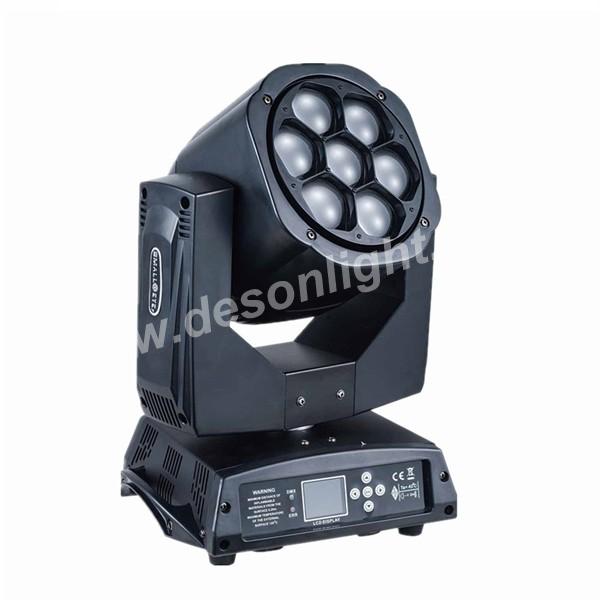 7x4in1 led mini zoom bee eyes beam