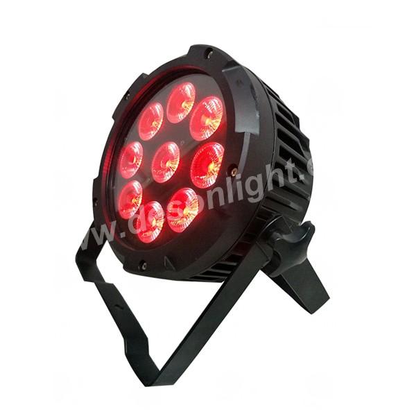 9x6in1 Waterproof Battery LED Par