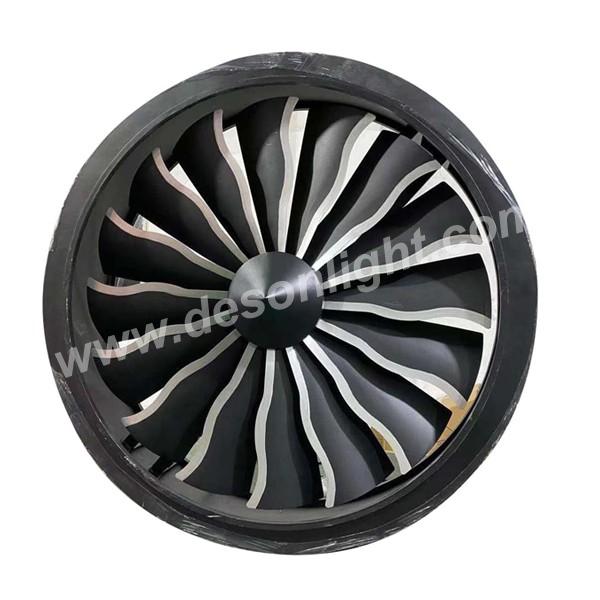 Symphony RGB Engine round jet turbine stage club Fan​ l​ight