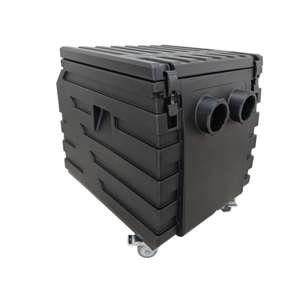 DMX Control Plastic 6000W Outdoor Rainproof Low Lying Smoke Dry Ice Machine