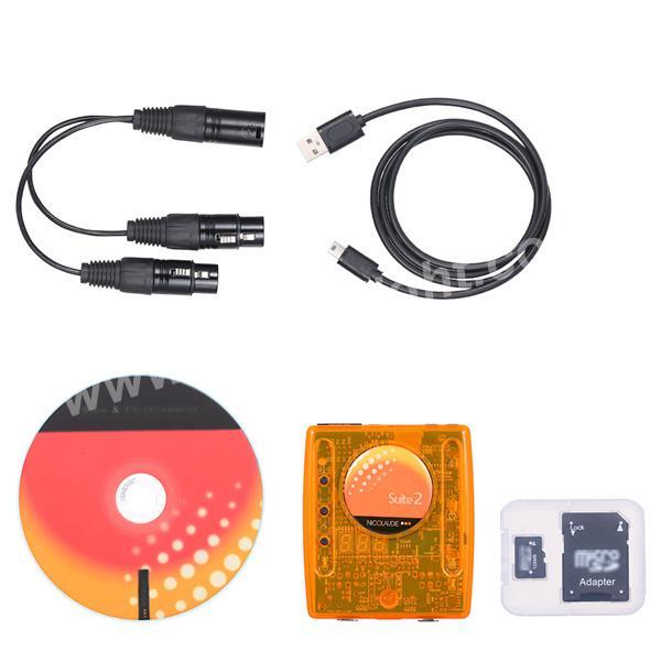 DMX sunlite suite 2 high quality USB to DMX 512 Controller Sunlite 2 FC+