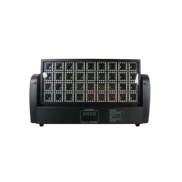 DMX512 36x3w RGB led matrix strobe washer light 
