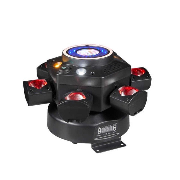 DMX512 Controlled Disco Beam Light Bar Six Arm Stage Laser 