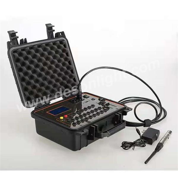 wireless cold fountain spark machine DMX512 electronic host controller