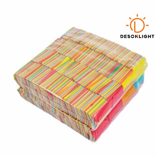 fire-retardant and biodegradable confetti paper 