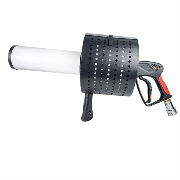 Handheld CO2 carbon dioxide DJ gun LED color paper confetti gun