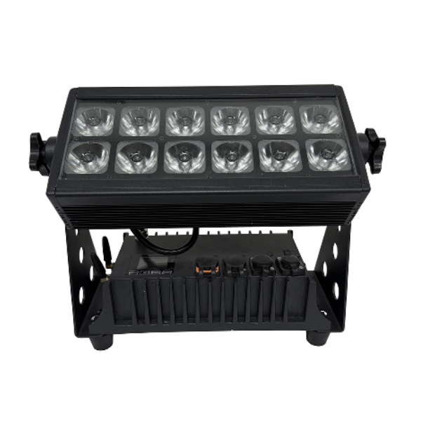 IP65 12 x 18W Wireless Battery-Powered LED Uplight 