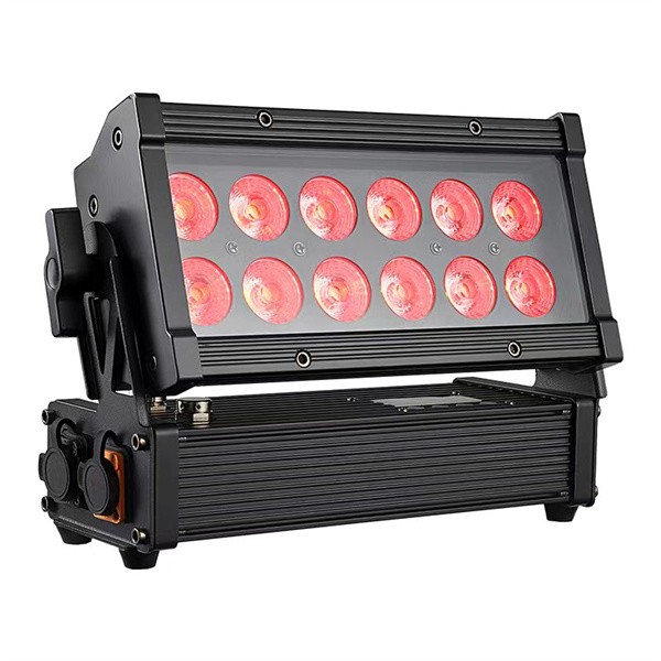 IP65 12x10w 4in1 LED city color outdoor washer flood light 