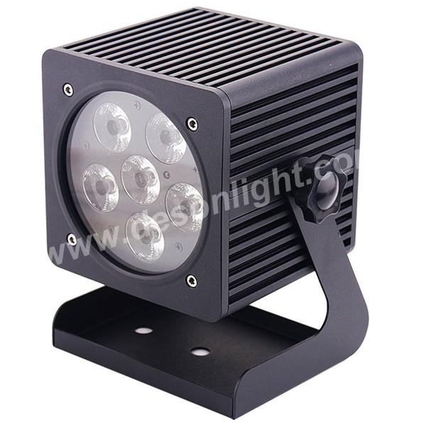 IP65 6x18W outdoor battery powered led uplight
