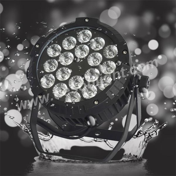 IP65 18X10W waterproof par LED stage light