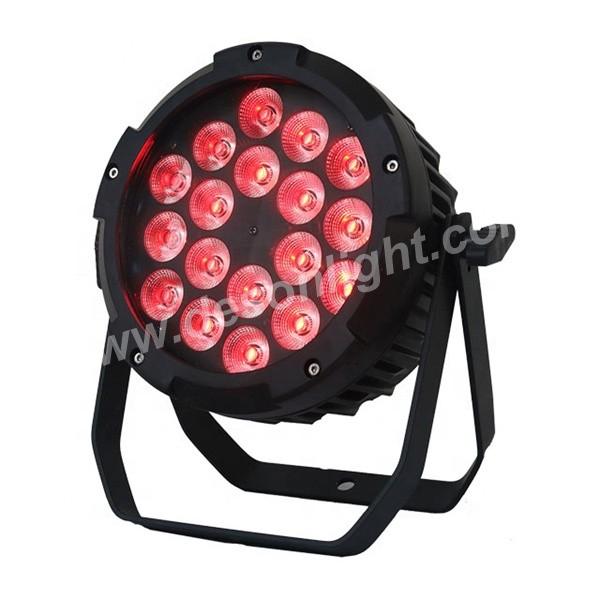 IP65 18X10W waterproof par LED stage light