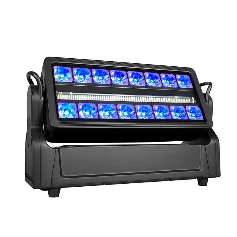 IP67 Waterproof  14 or 16pcs 20 RGB LEDs Wash Strobe Light 