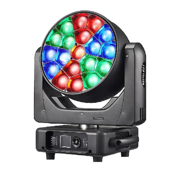 K15 19x40w bee beam eyes led moving head light