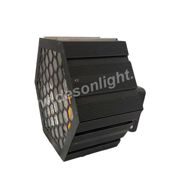 LED retro strobe flash Hexagon lights 