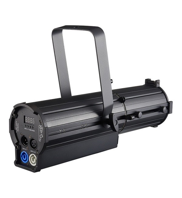 mini Led 100W DMX Full Color Manual focus Zoom Spotlight 