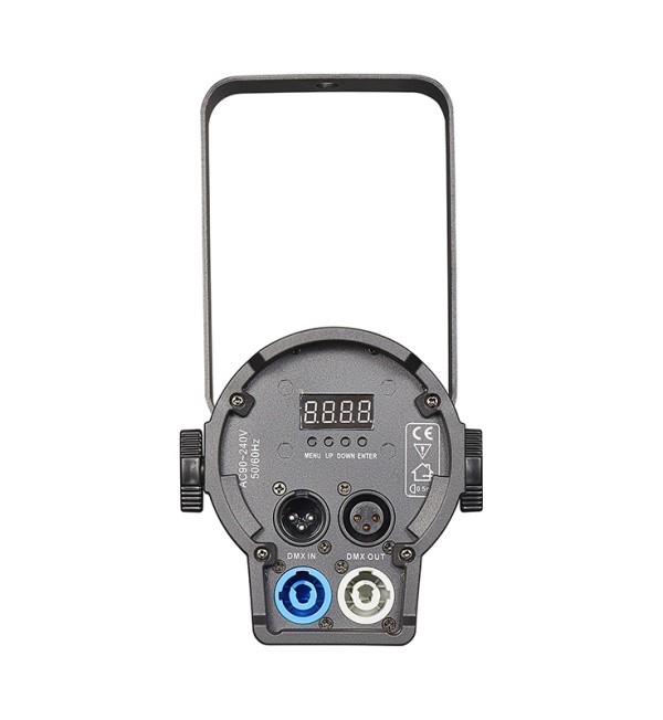 mini Led 100W DMX Full Color Manual focus Zoom Spotlight 