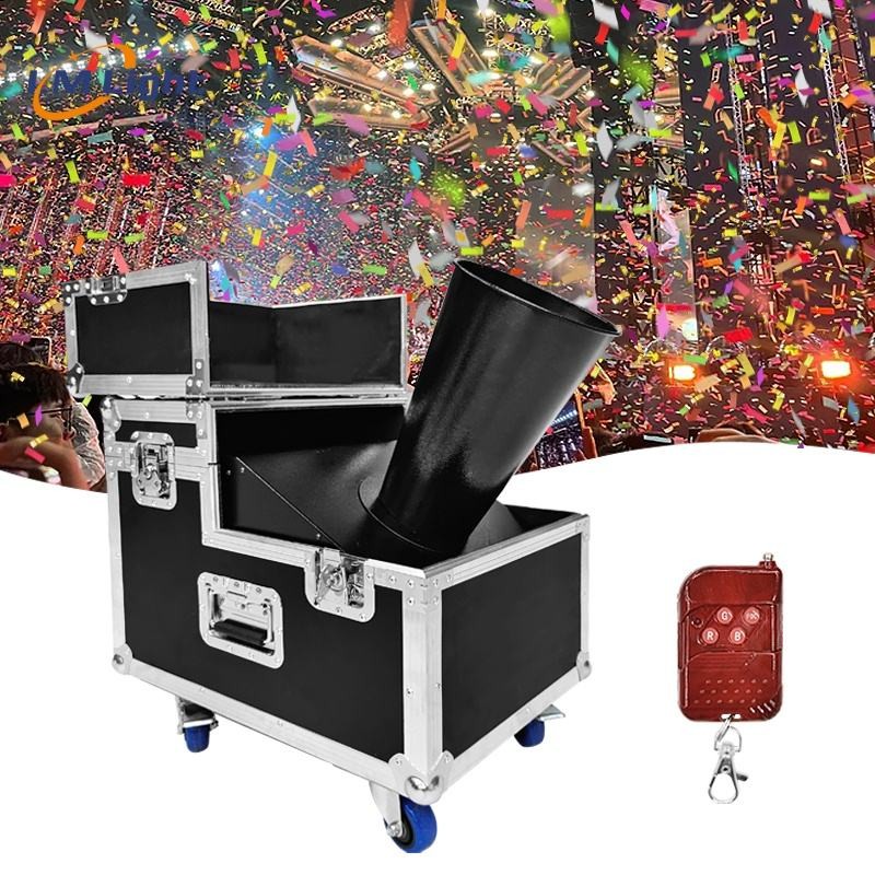 Mini DMX CO2 Confetti Cannon Shooter rainbow machine