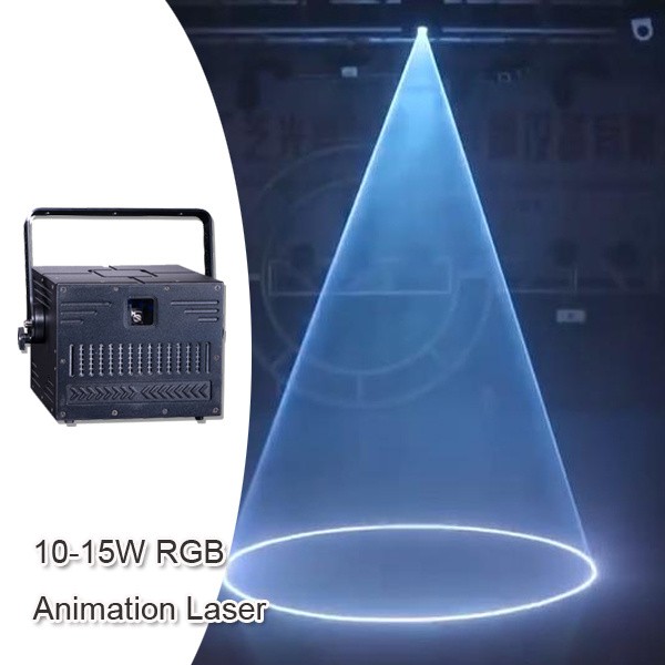 RGB 10W-15W full-color animation laser disco dj light 