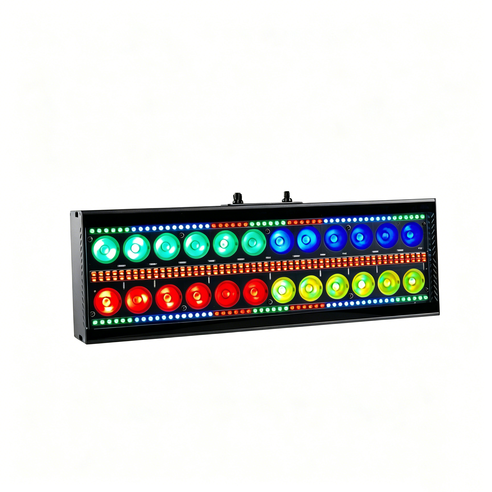 RGB 3in1 Segments Pixel Control Thunder Strobe Light 