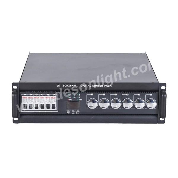 DMX512 6x6kw Digital Dimmer Pack