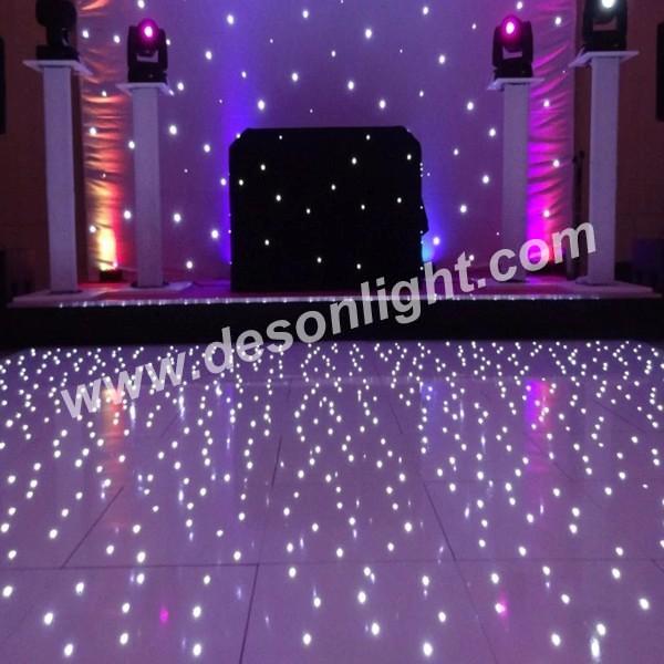 Starlit White Twinkly LED Sparkly Dance Floors