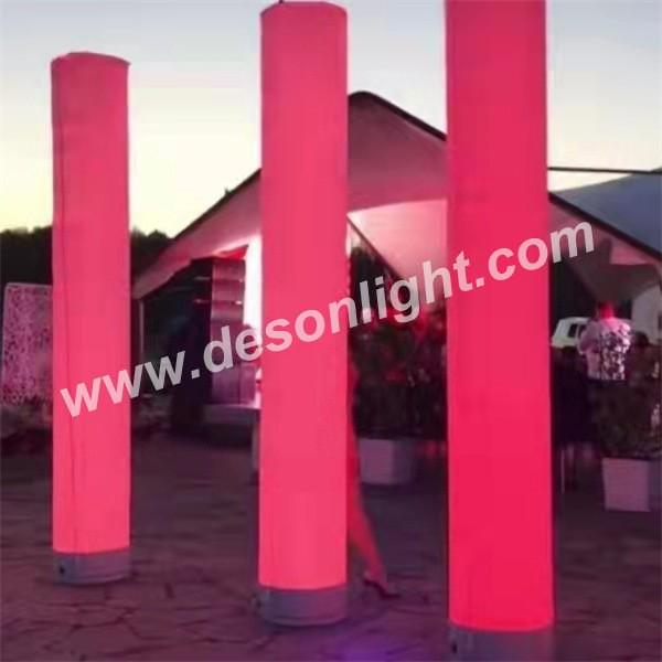 Wedding event dj light IP65 Wireless Battery air Column Light