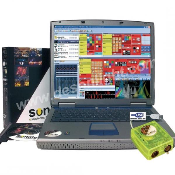 dmx 512 Sunlite usb interface console dmx 512 Sunlite usb interface console