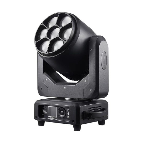 mini 7x60w led bee eyes beam with ring light 