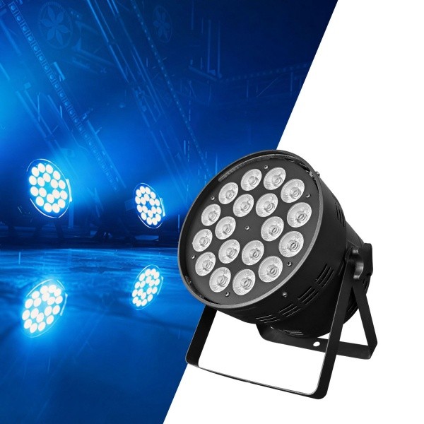 plastical 18x10W RGBW 4in1 Dmx512 led par