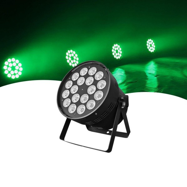 plastical 18x10W RGBW 4in1 Dmx512 led par