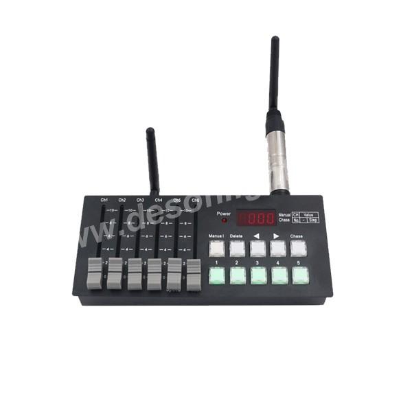 Rechargeable Battery Remote DMX512 controller 