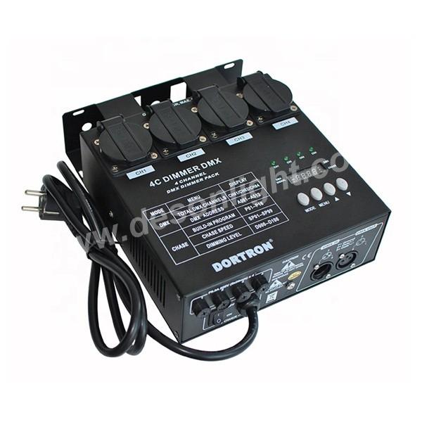 4 channel 2KW dmx dimmer pack